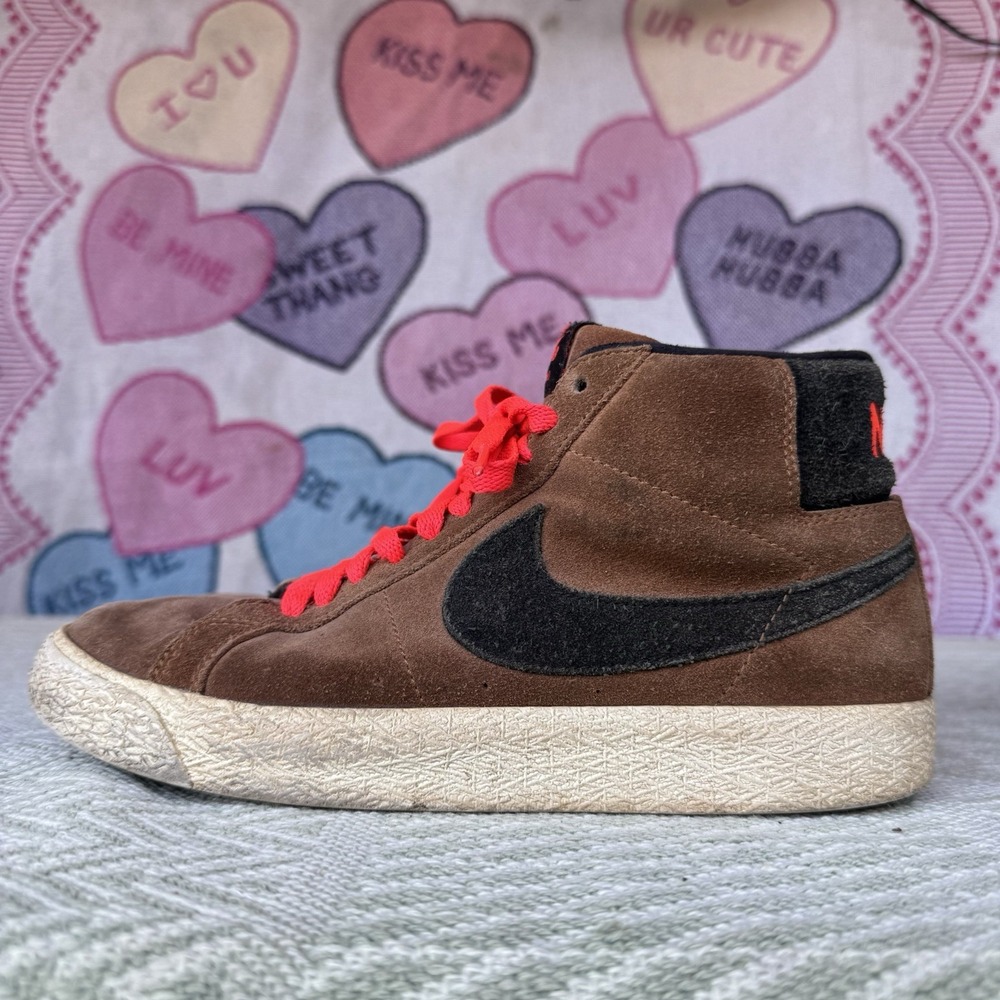 Size 6 - Nike SB Blazer Mid Men British Tan Skate Shoes 864349-202‎ Skateboard